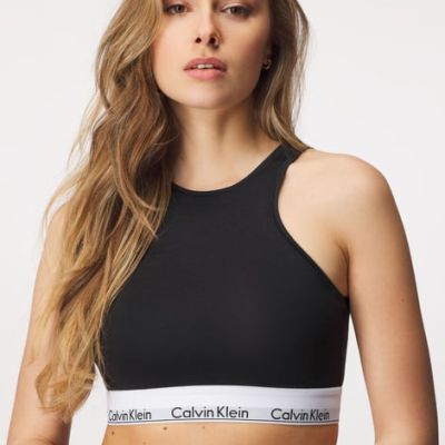 30016 Podprsenka Calvin Klein Casey Bralette Cierna