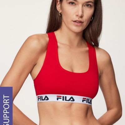Sportova Podprsenka Fila Underwear Red